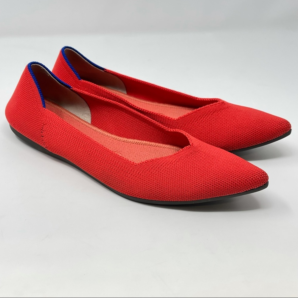 Rothy’s The Point Flame Shoes Size 8.5